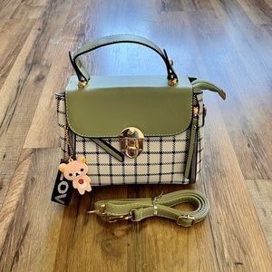 Plaid Pattern Handbag
